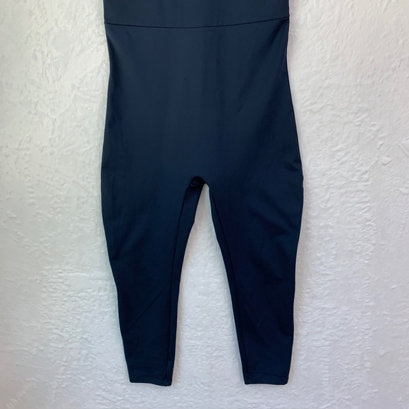 Girlfriend Collective Scoop Back Unitard Jumpsuit Midnight Blue Sz XL - Picture 6 of 10